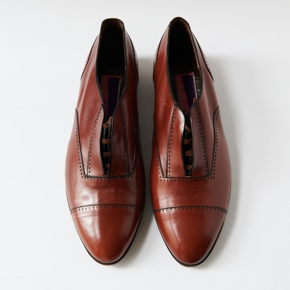 80s - SUSAN BENNIS - WARREN EDWARDS - Shoes - Men\'s - 10 - Brown Leather main image 6
